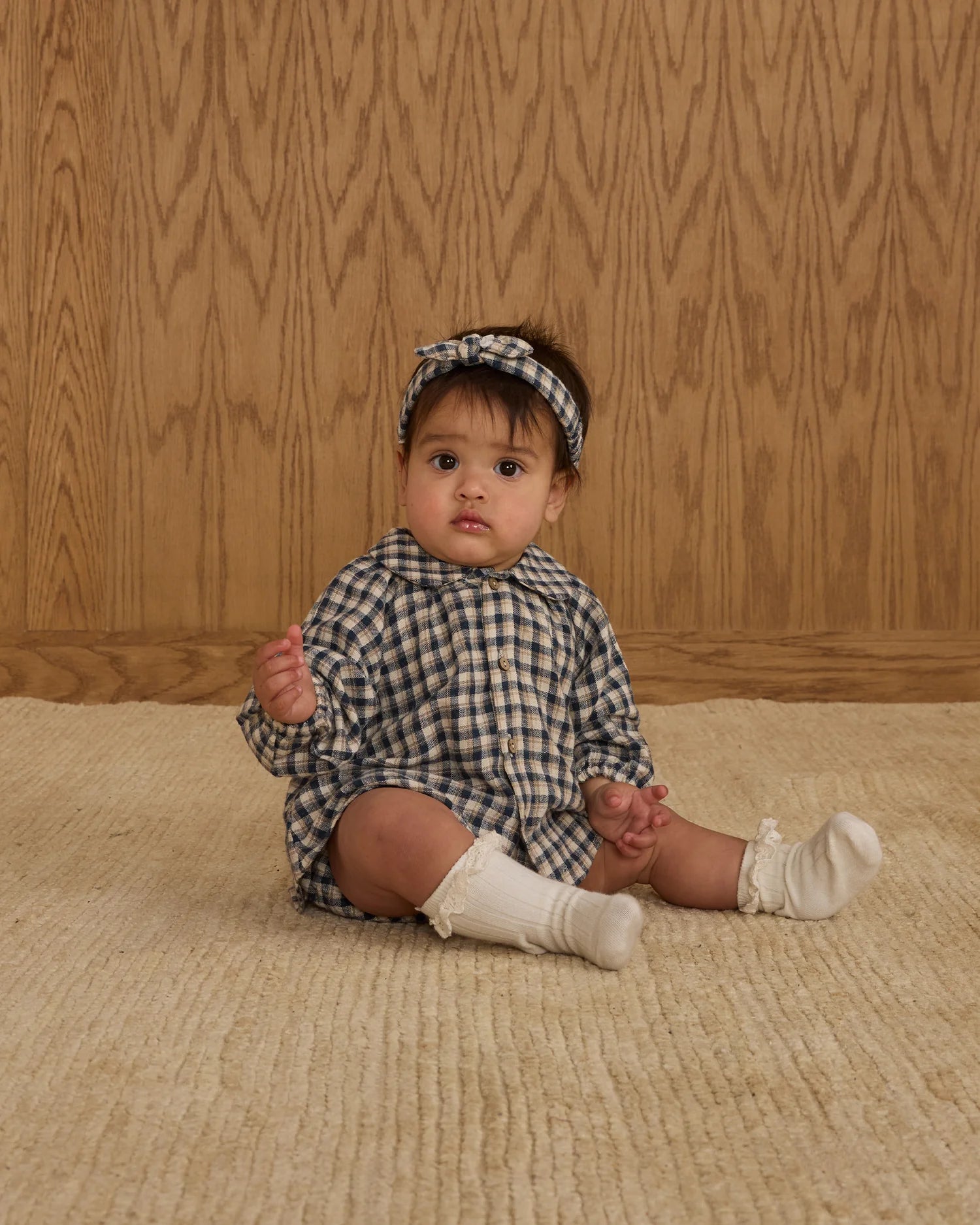 Rylee + Cru - Nellie Set - Navy Check