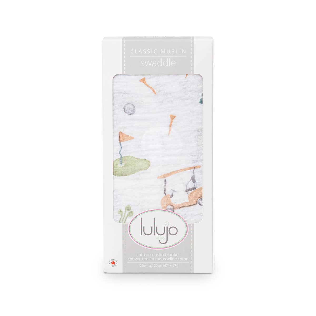 Mary Meyer - Lulujo Cotton Swaddle – Golf