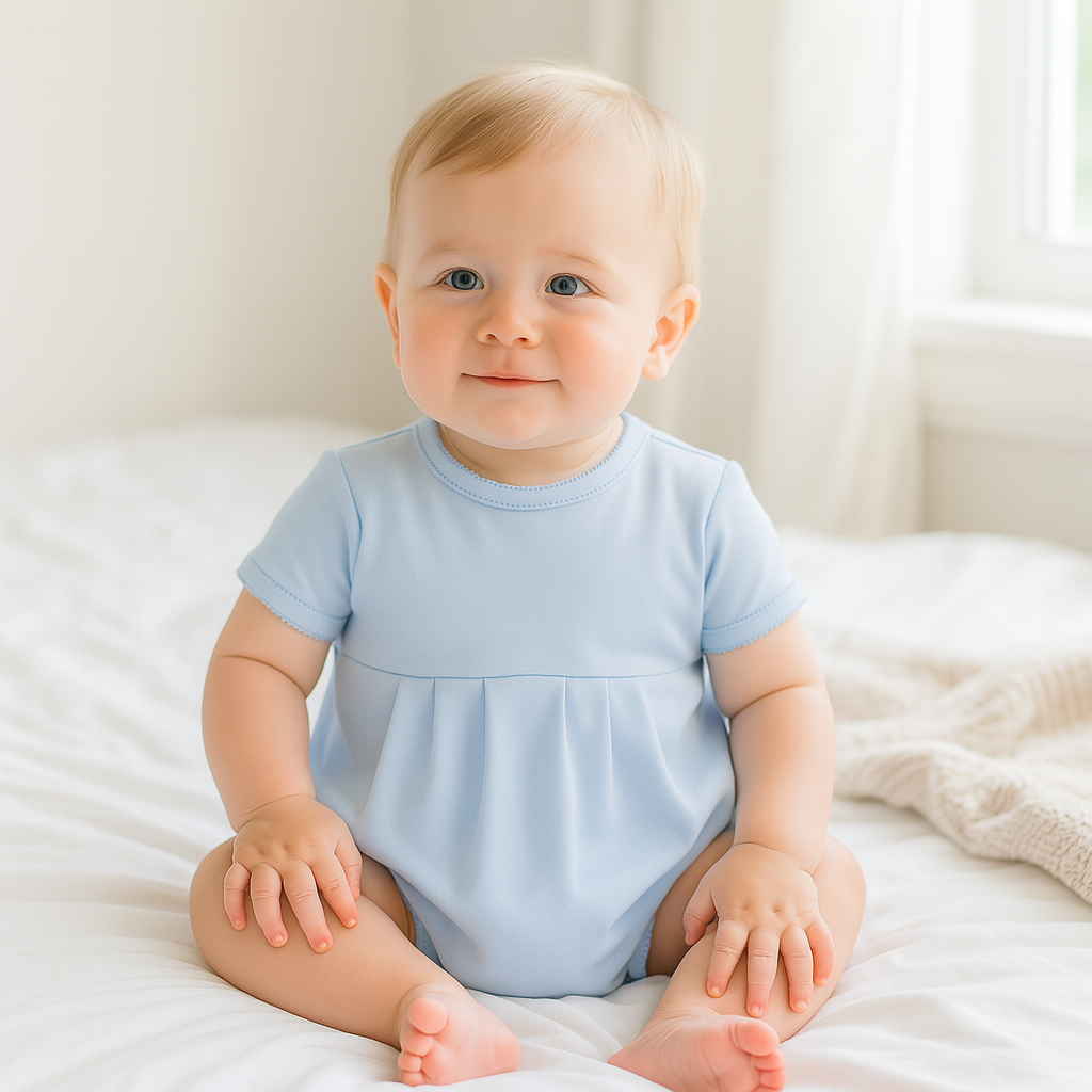 Magnolia Baby - Essentials Solid Bubble - Blue