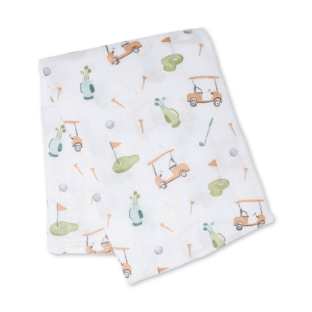 Mary Meyer - Lulujo Cotton Swaddle – Golf