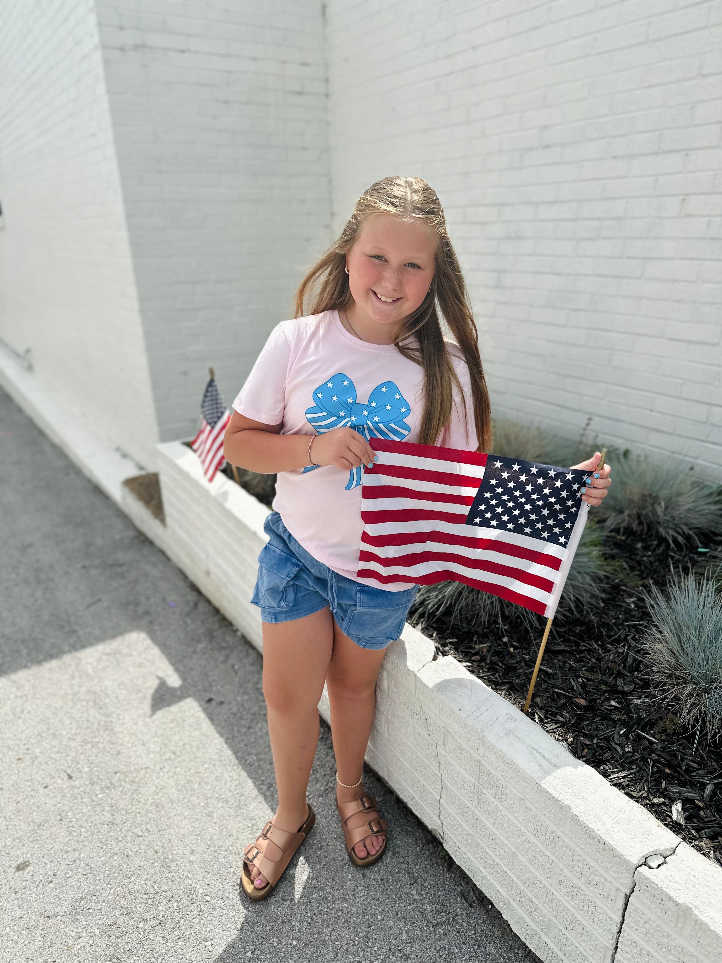 Paper Flower - Sweet Land Of Liberty - Pink *FINAL SALE*