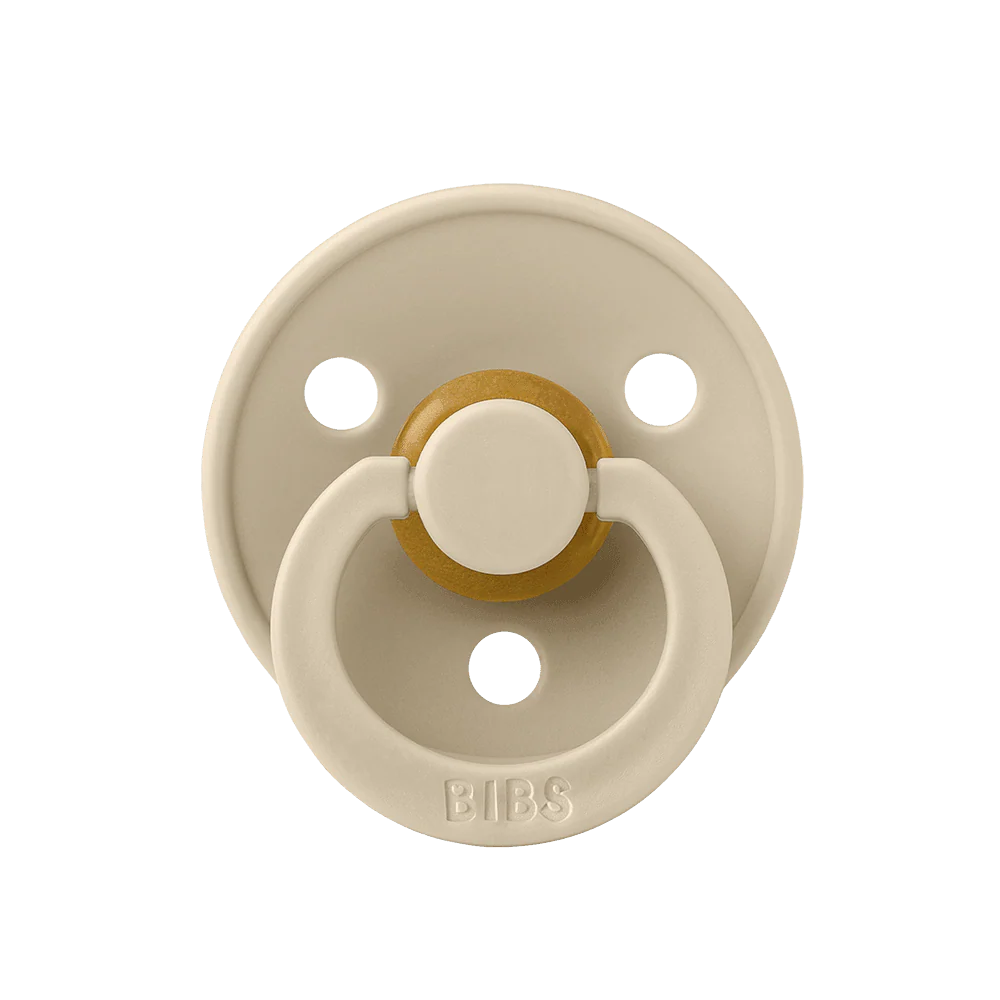 BIBS - Colour Vanilla - Round - Natural Rubber Latex