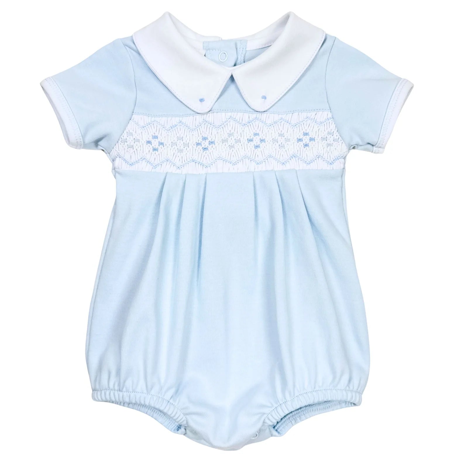 Magnolia Baby - Ethan Smocked Bubble