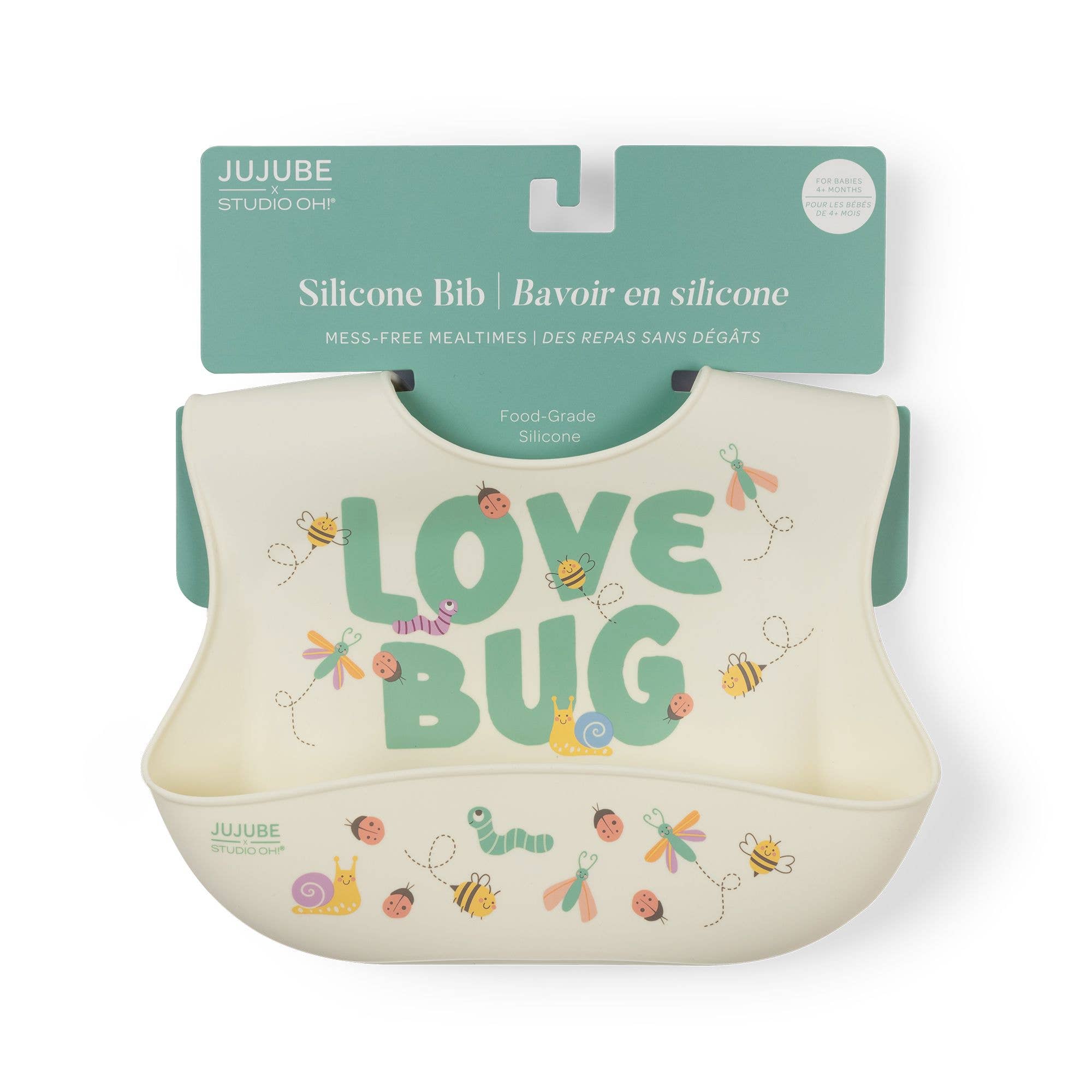 JuJuBe - Silicone Bib Love Bug