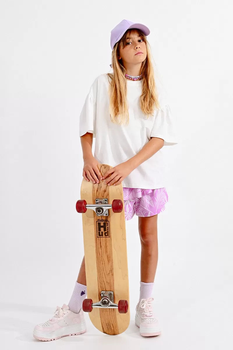 Molly Bracken - Girls Woven Shorts - Liliac Tahiti *FINAL SALE*