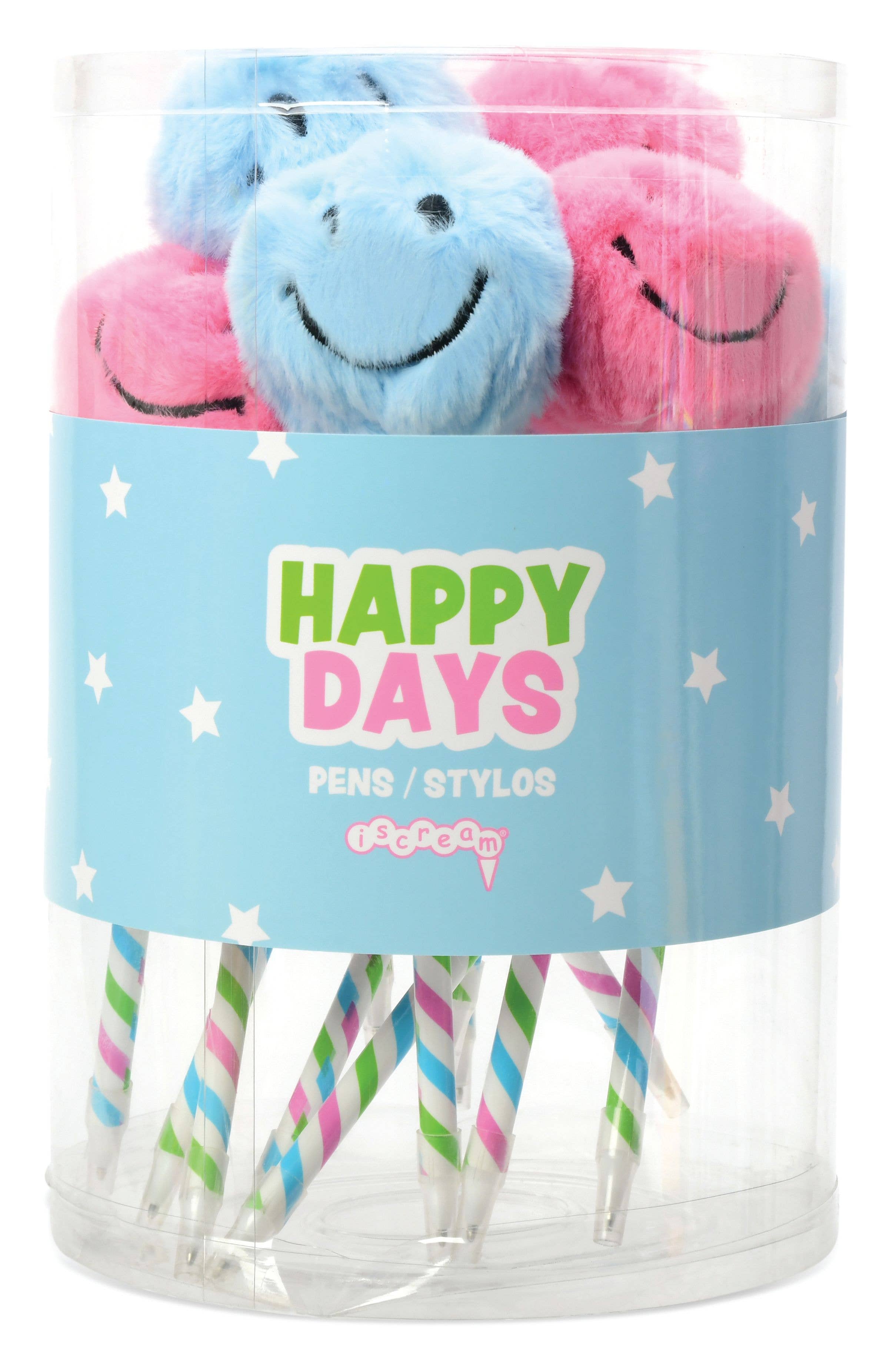 Iscream - HAPPY DAY PENS PDQ - 12 PIECES