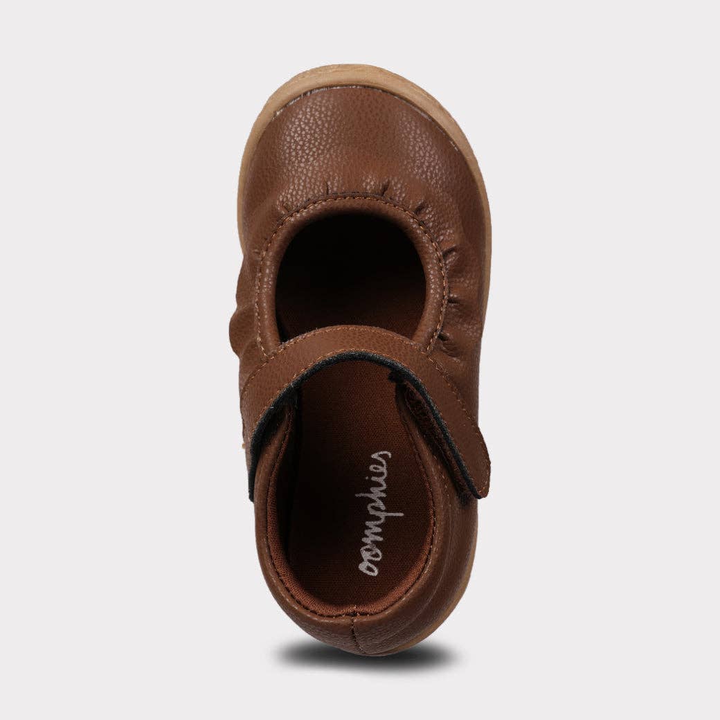 Oomphies - Amina Leather Girls Mary Jane Shoe