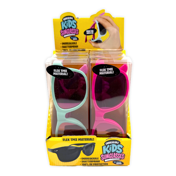 Novelty Brands - Unbreakable Kids Sunglasses