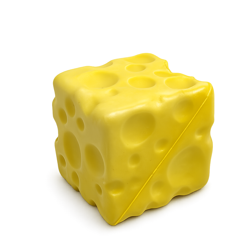 Novelty Brands - Fun Doh Slow Rise Cheese Squishies