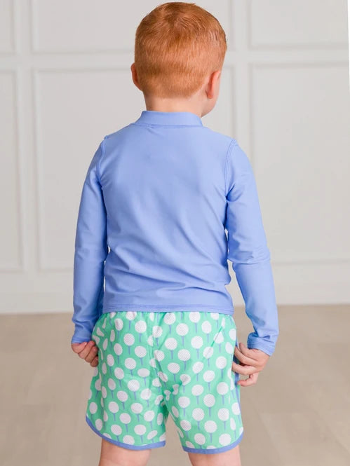 Rugged Butts - Tee Time Hem Swim Trunks