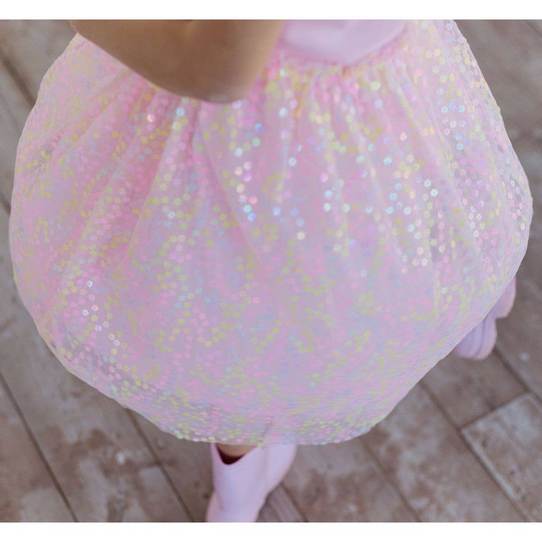 Sweet Wink - Pink Confetti Flower Tank Dress - Easter - Kids Spring Dress