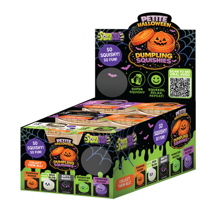 Novelty Brands - Fun Doh Petite Spooky Halloween Squishy Dumpling