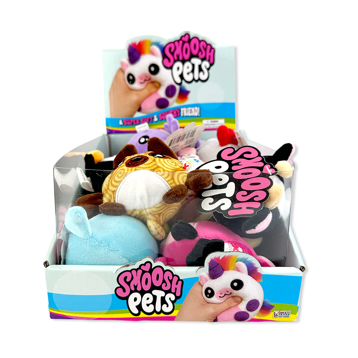 Novelty Brands - Smoosh Pets Soft Squishy Plush Ball Assortment -