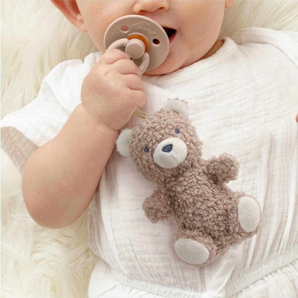 Itzy Ritzy - *NEW OPTIONS* Bitzy Pal Natural Rubber Pacifier & Plush