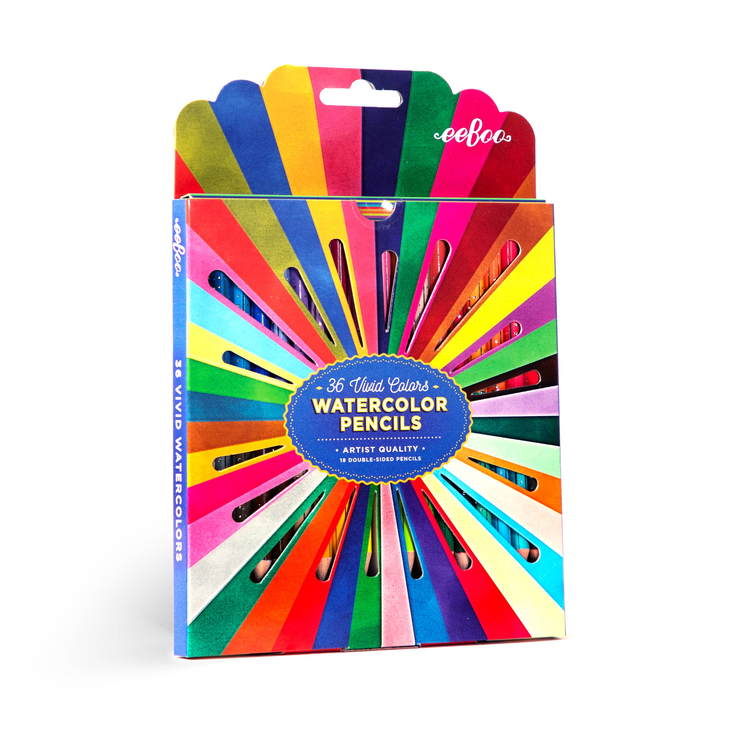eeBoo - Rainbow 18 Double-Sided Watercolor Pencils