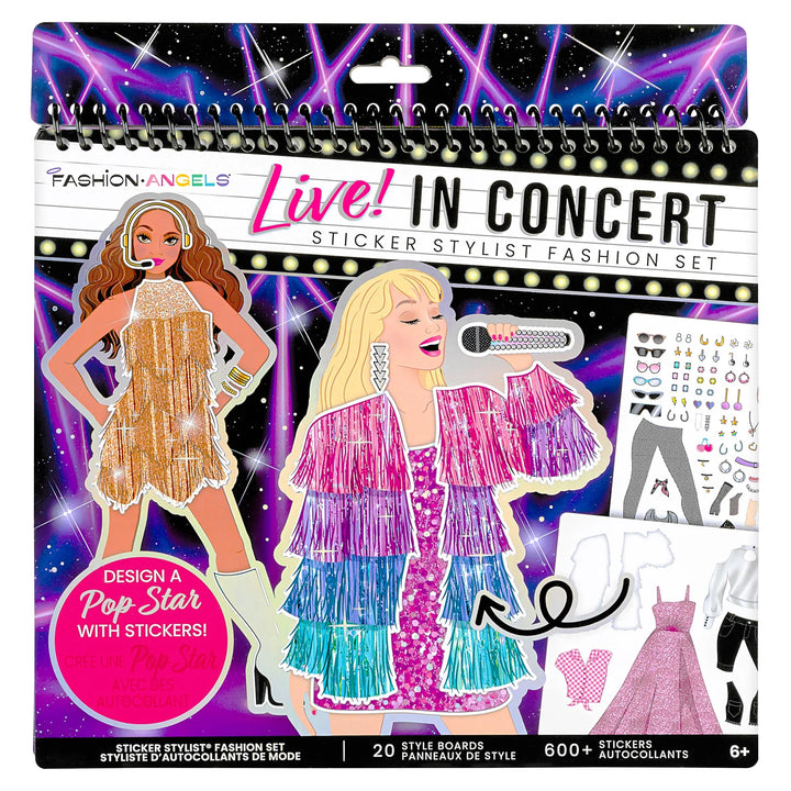 Fashion Angels - Live! In Concert Sticker Stylist