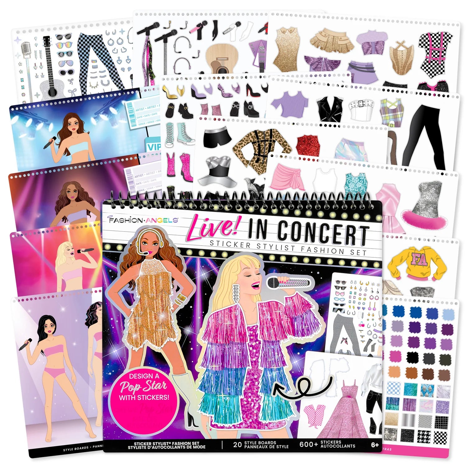Fashion Angels - Live! In Concert Sticker Stylist