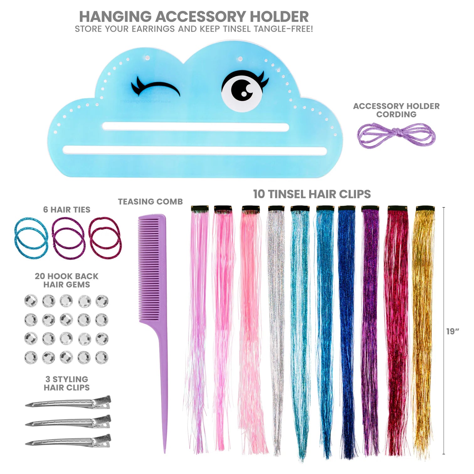 Fashion Angels - Hair Tinsel Styling Kit