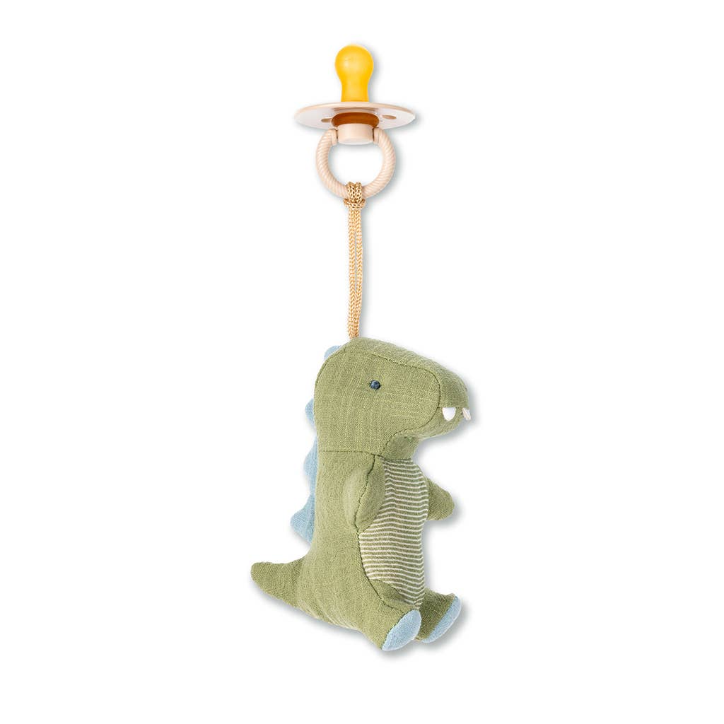Itzy Ritzy - *NEW OPTIONS* Bitzy Pal Natural Rubber Pacifier & Plush