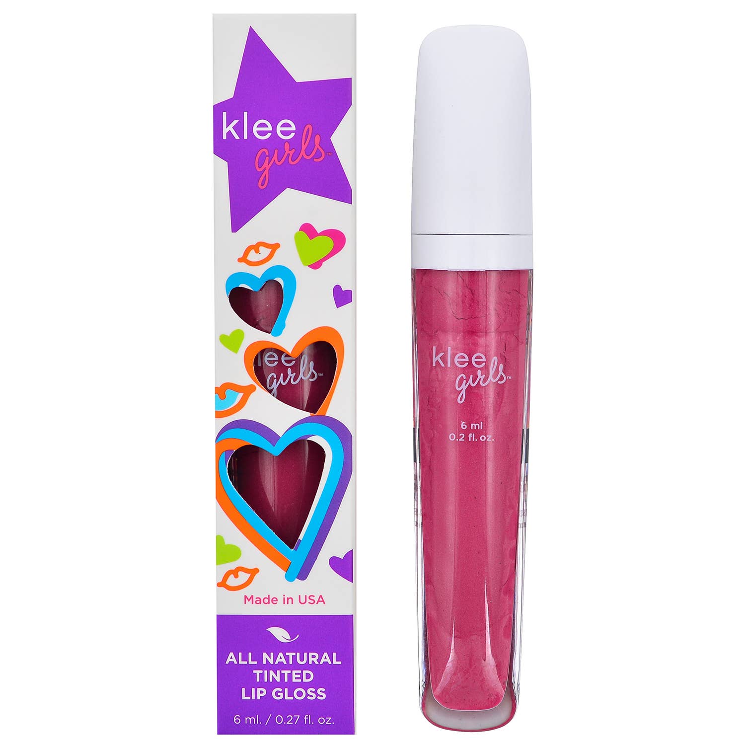 Klee Naturals - Tahoe Interlude - Klee Girls All Natural Tinted Lip Gloss