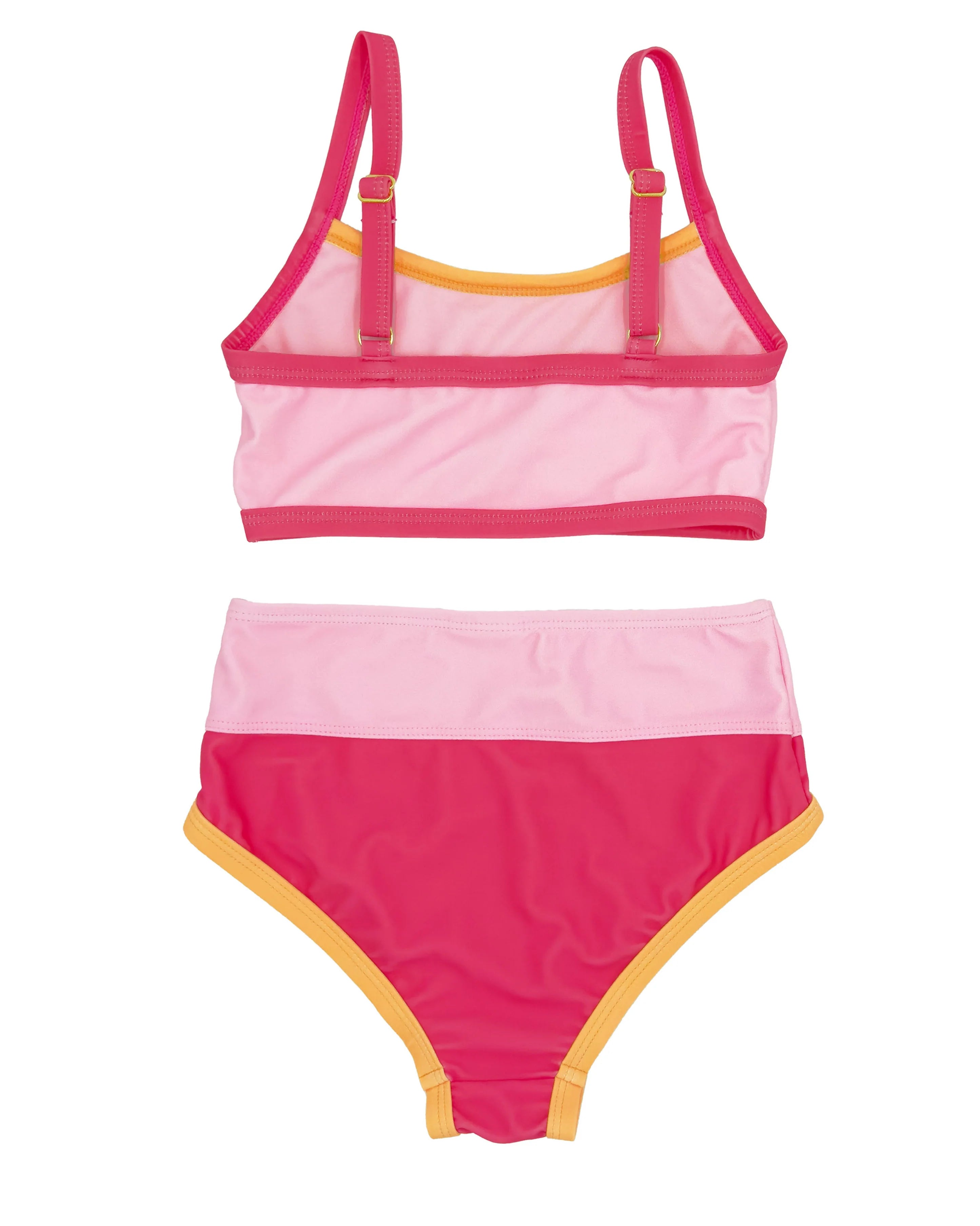 Feather 4 Arrow - Retro Ringer Bikini - Hot Coral