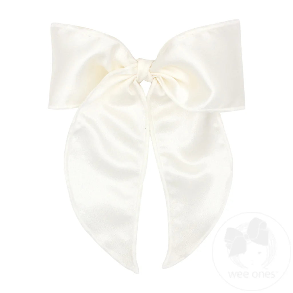 Wee Ones - King Satin Fabric Bow