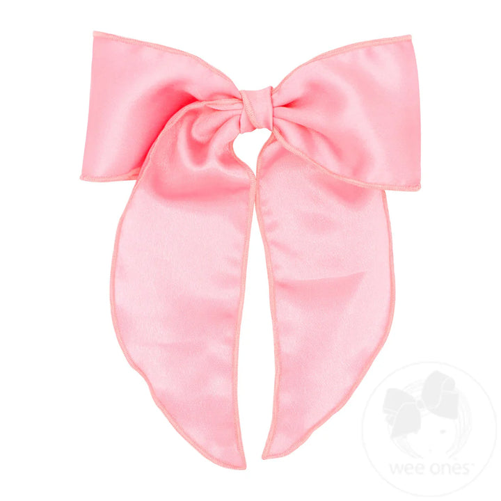 Wee Ones - King Satin Fabric Bow