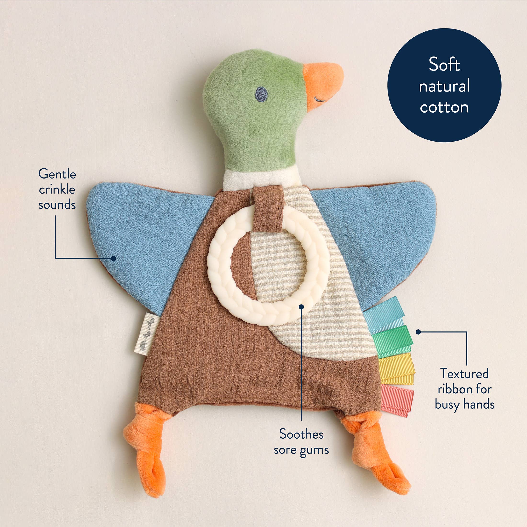 Itzy Ritzy - Mallard Duck Bitzy Crinkle™