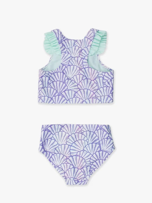 Ruffle Butts - Magical Mermaid Girls Racerback Flutter Tankini *FINAL SALE*