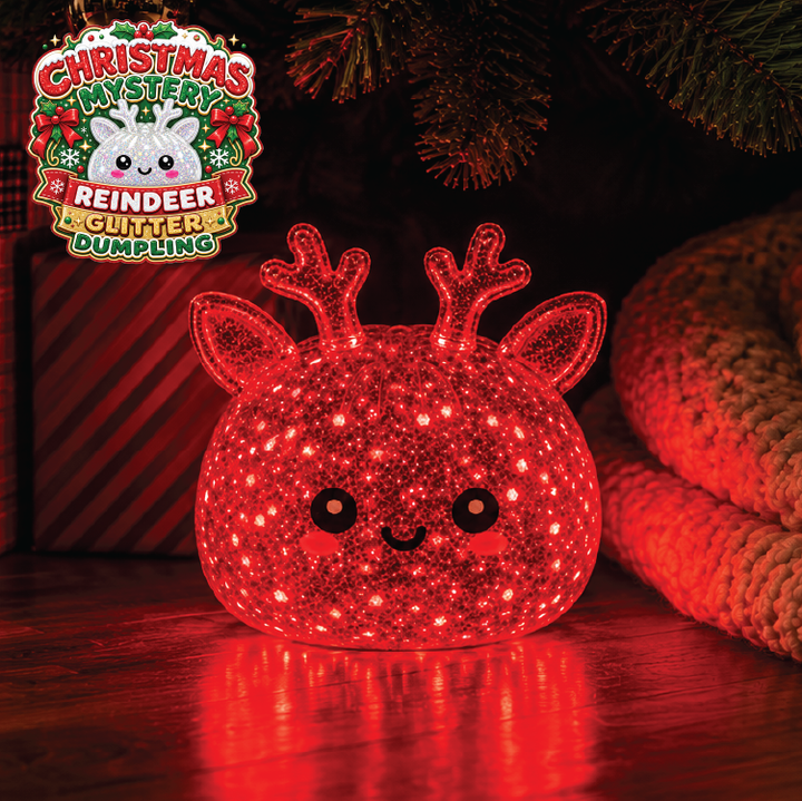 Novelty Brands - Fun Doh Christmas Mystery Reindeer Dumpling Squishy Toy