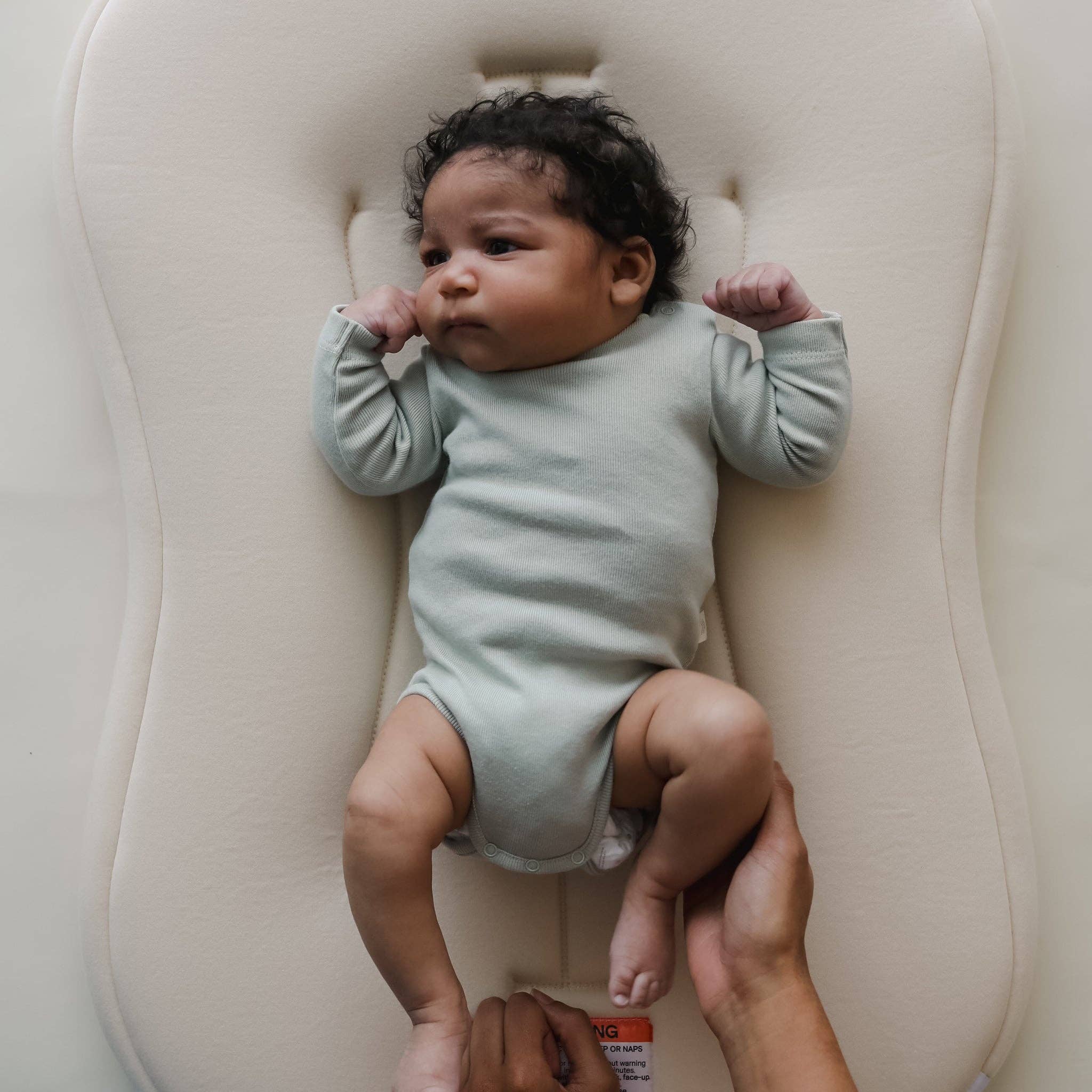 Snuggle Me Organic - Lounger Curve | Natural