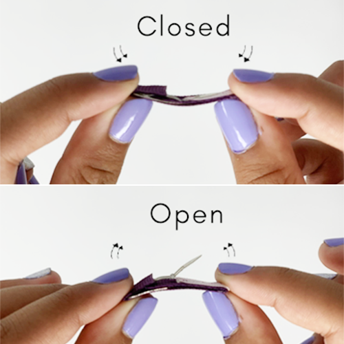 Baby Wisp - 5 Chelsea Boutique Grosgrain Bows on Snap Clips - Enchanted