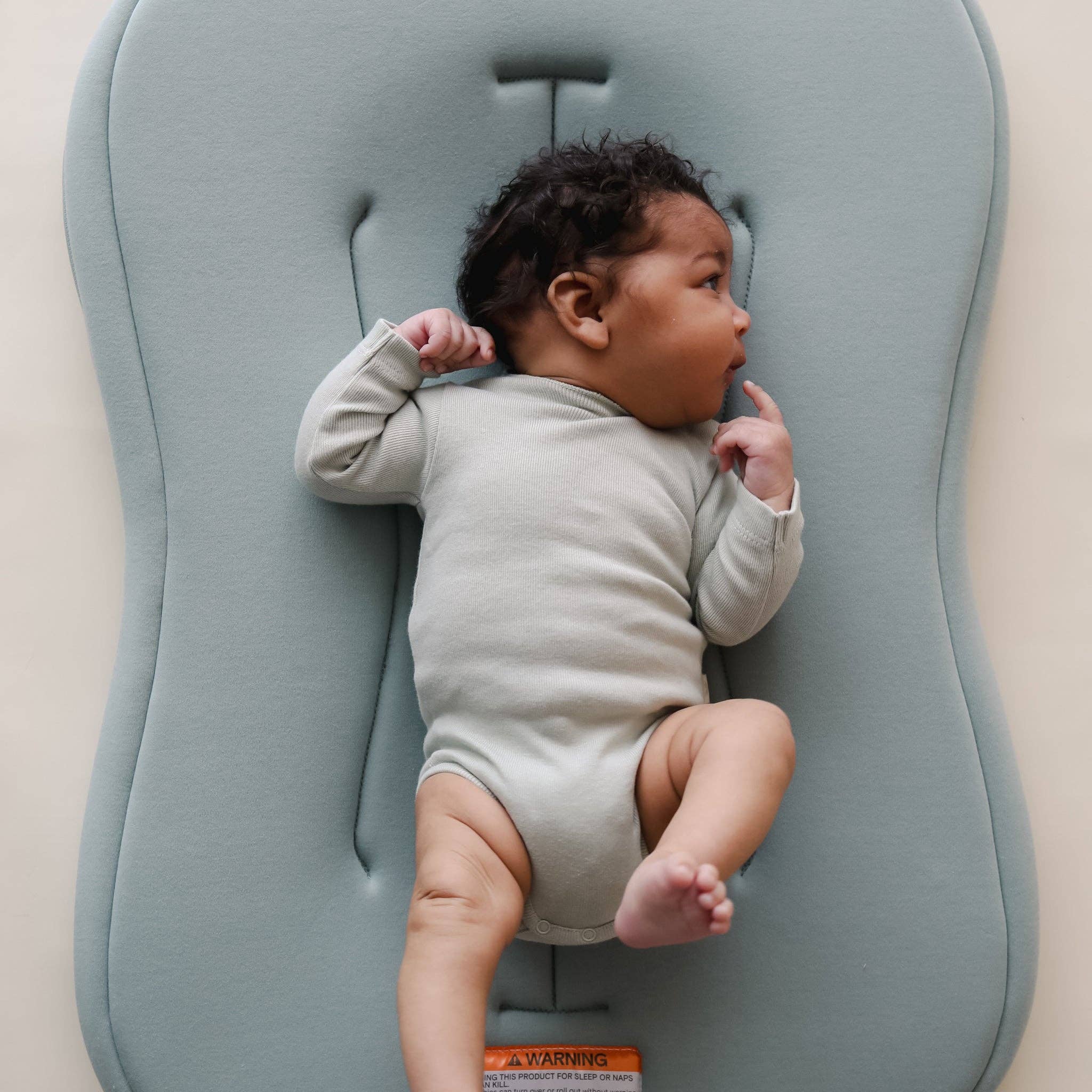 Snuggle Me Organic - Lounger Curve | Slate