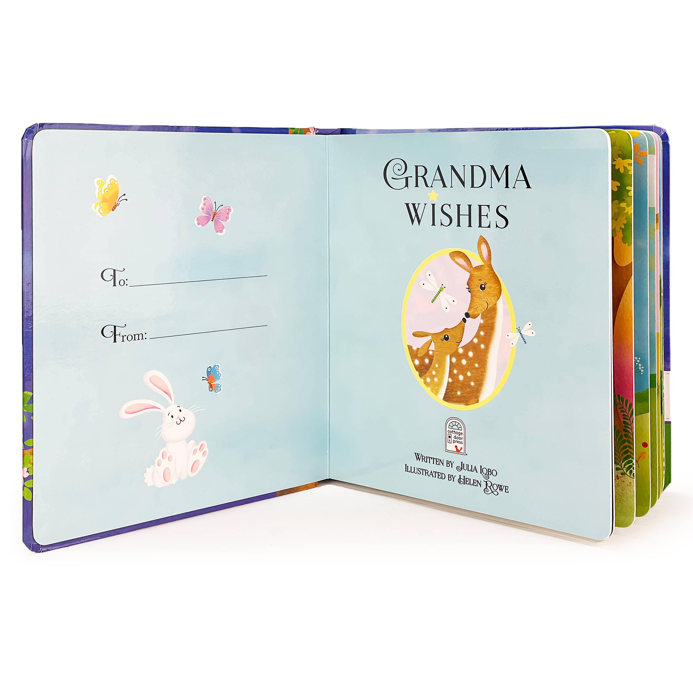 Cottage Door Press - Grandma Wishes Keepsake Padded Board Book