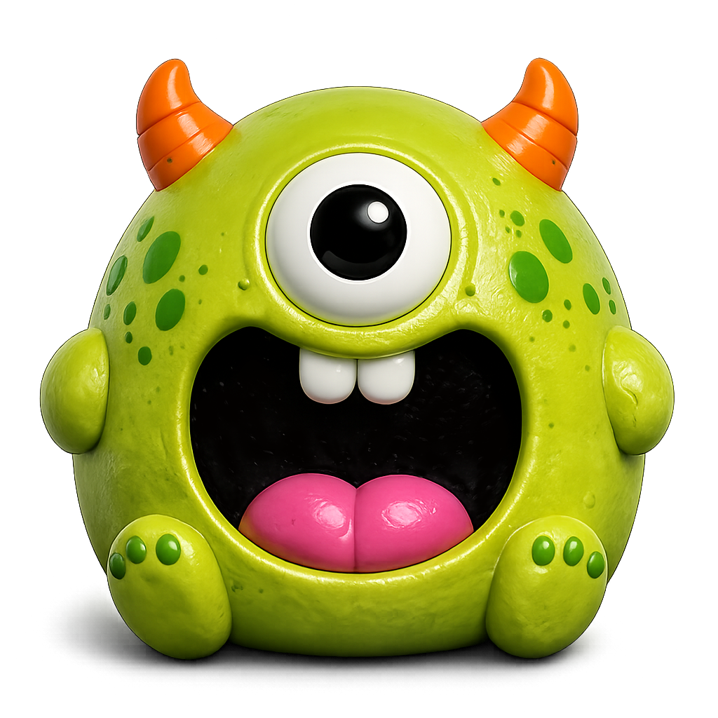 Novelty Brands - Fun Doh JUMBO Mash Monsters Squishy Fidget Toy