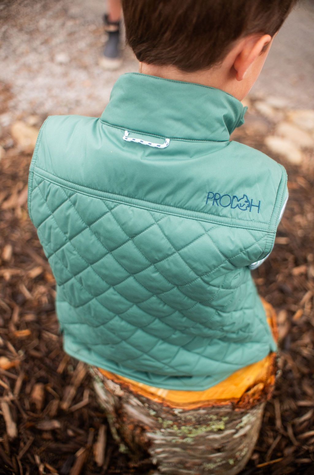 Prodoh - Kids Pro Quilted Vest - Smoke Pine