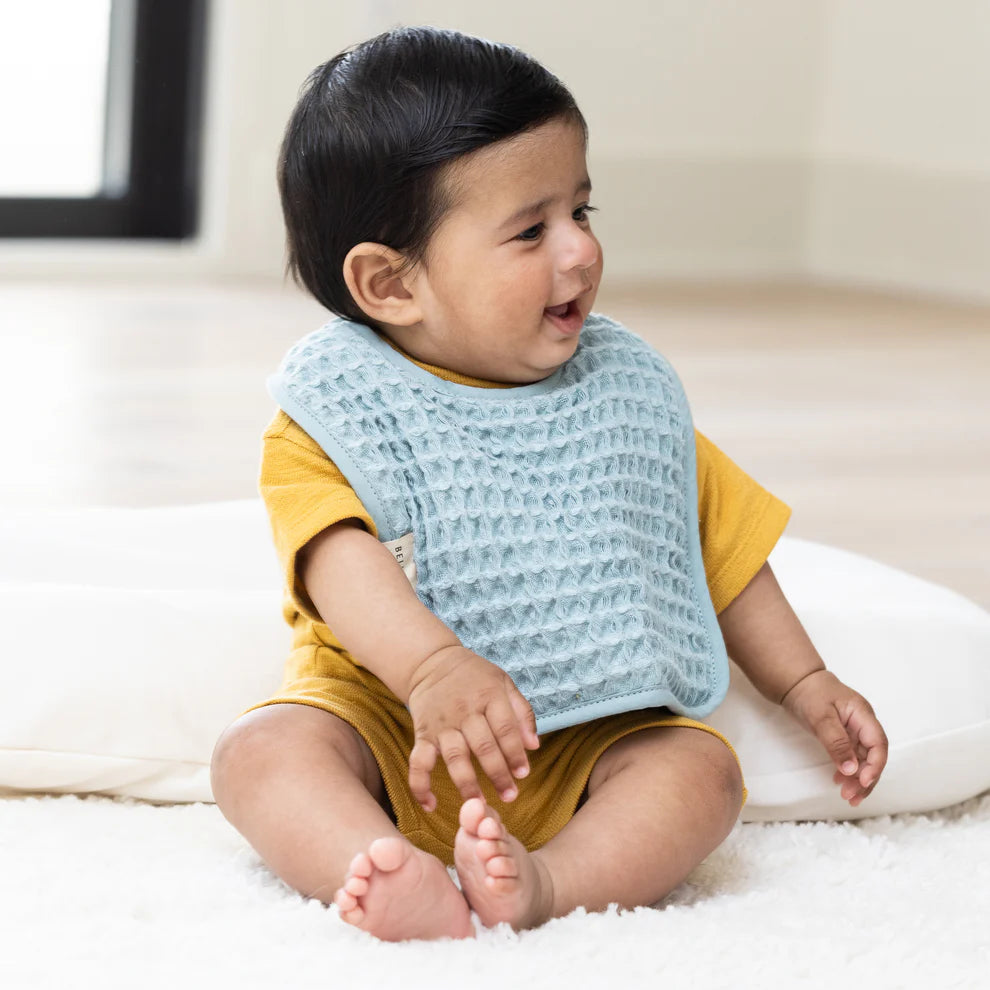 Bella Tunno - Burp Cloth/Bib Set Sea Foam - Fog