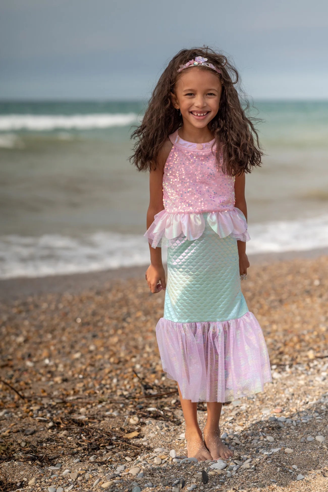Great Pretenders - Misty Mermaid Dress - Pink/Blue
