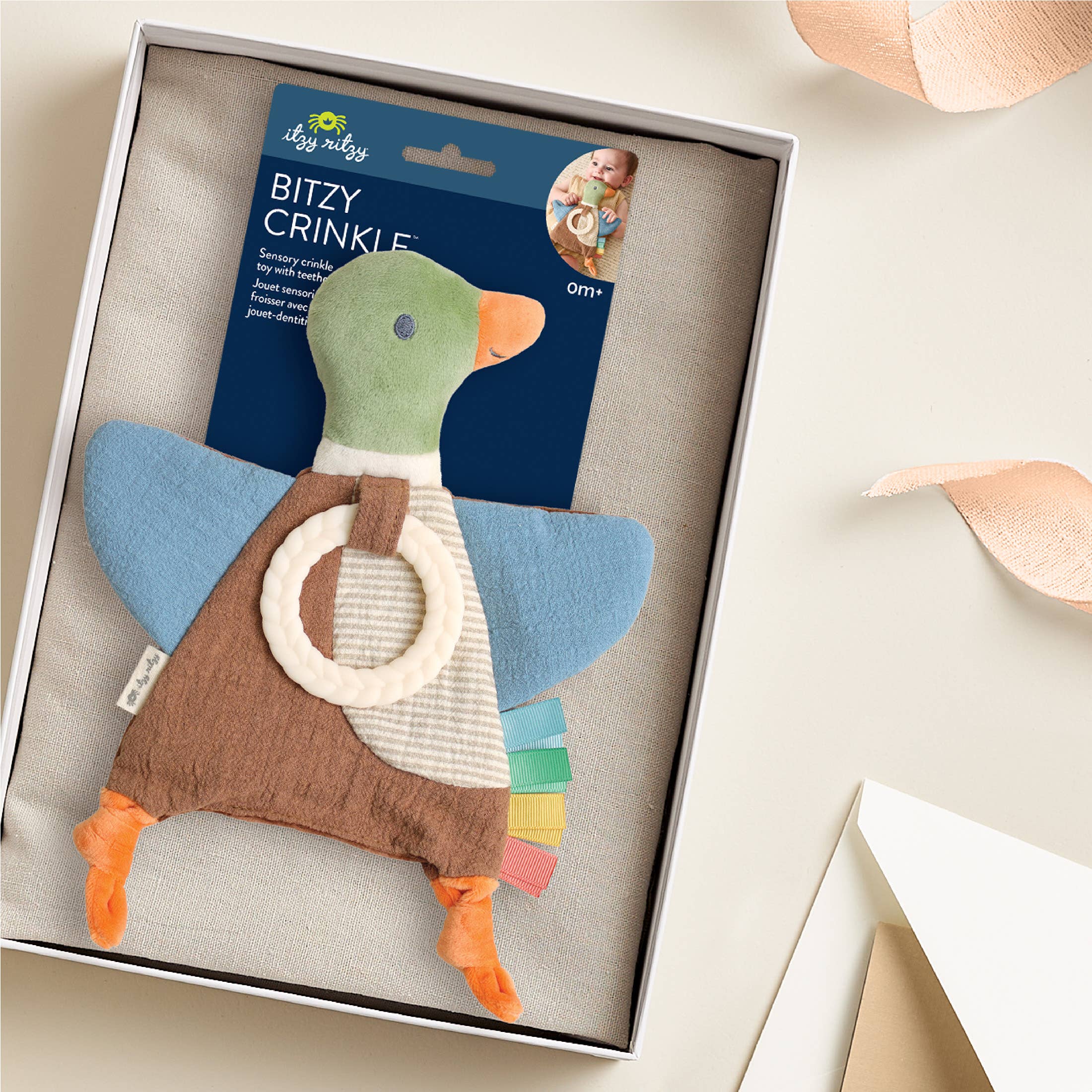 Itzy Ritzy - Mallard Duck Bitzy Crinkle™