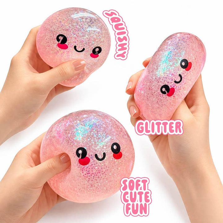Squishy Bun- Mystery Squishy Glitter Dumpling