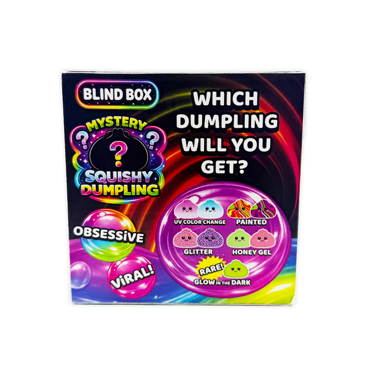 Novelty Brands - Fun Doh BLIND BOX Squishy Steamer Dumpling VIRAL