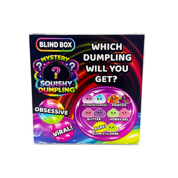 Novelty Brands - Fun Doh BLIND BOX Squishy Steamer Dumpling VIRAL