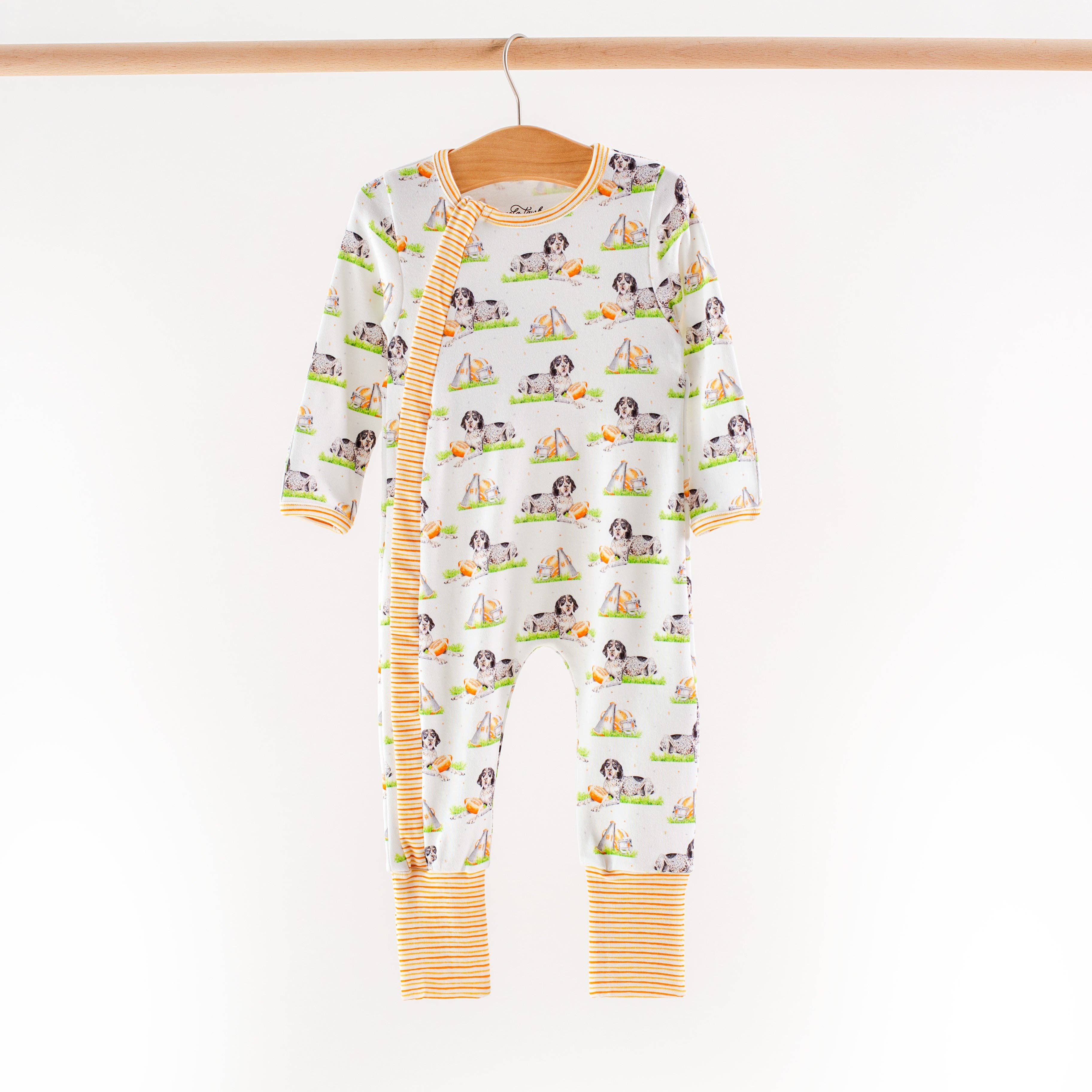 Nola Tawk - Mascot Mania in Tennessee Organic Cotton Kids Pajamas
