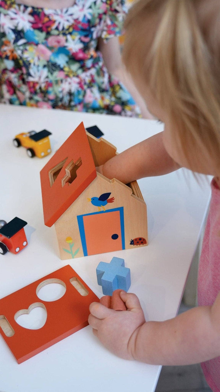 Mentari Toys - Shape Sorter House