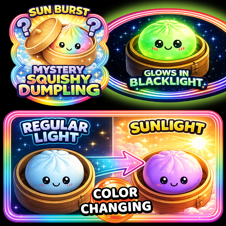 Novelty Brands - Fun Doh Color Changing Dumpling Squishy Toy
