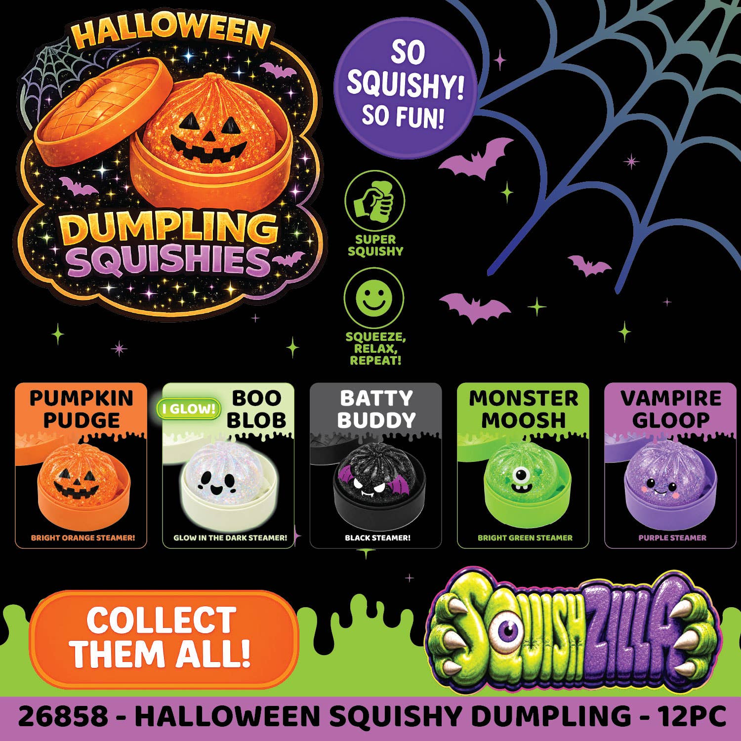 Fun Doh Halloween Dumpling Squishy Toy