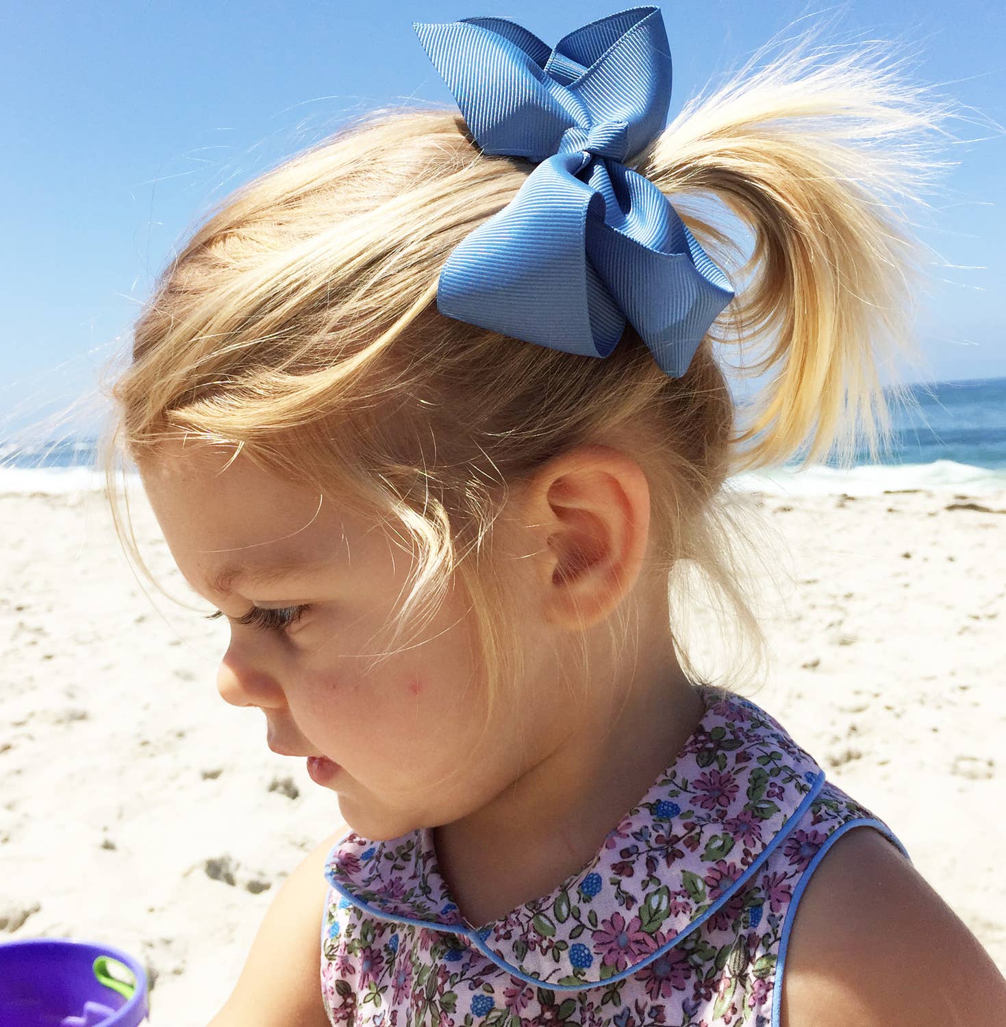 Baby Wisp - Large Hair Bow Boutique Ribbon,Big Bow, Alligator Hair Clip