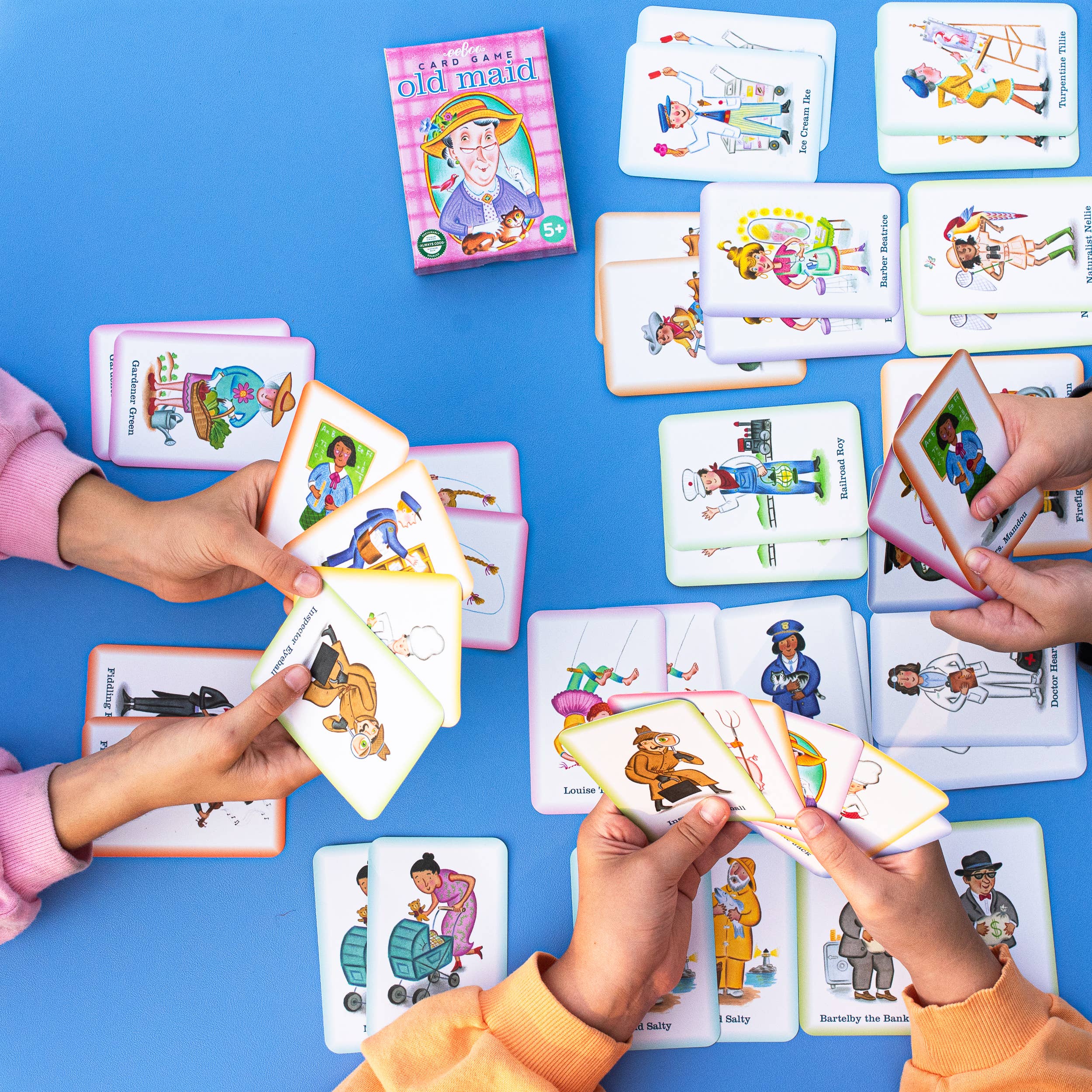 eeBoo - Old Maid Playing Cards