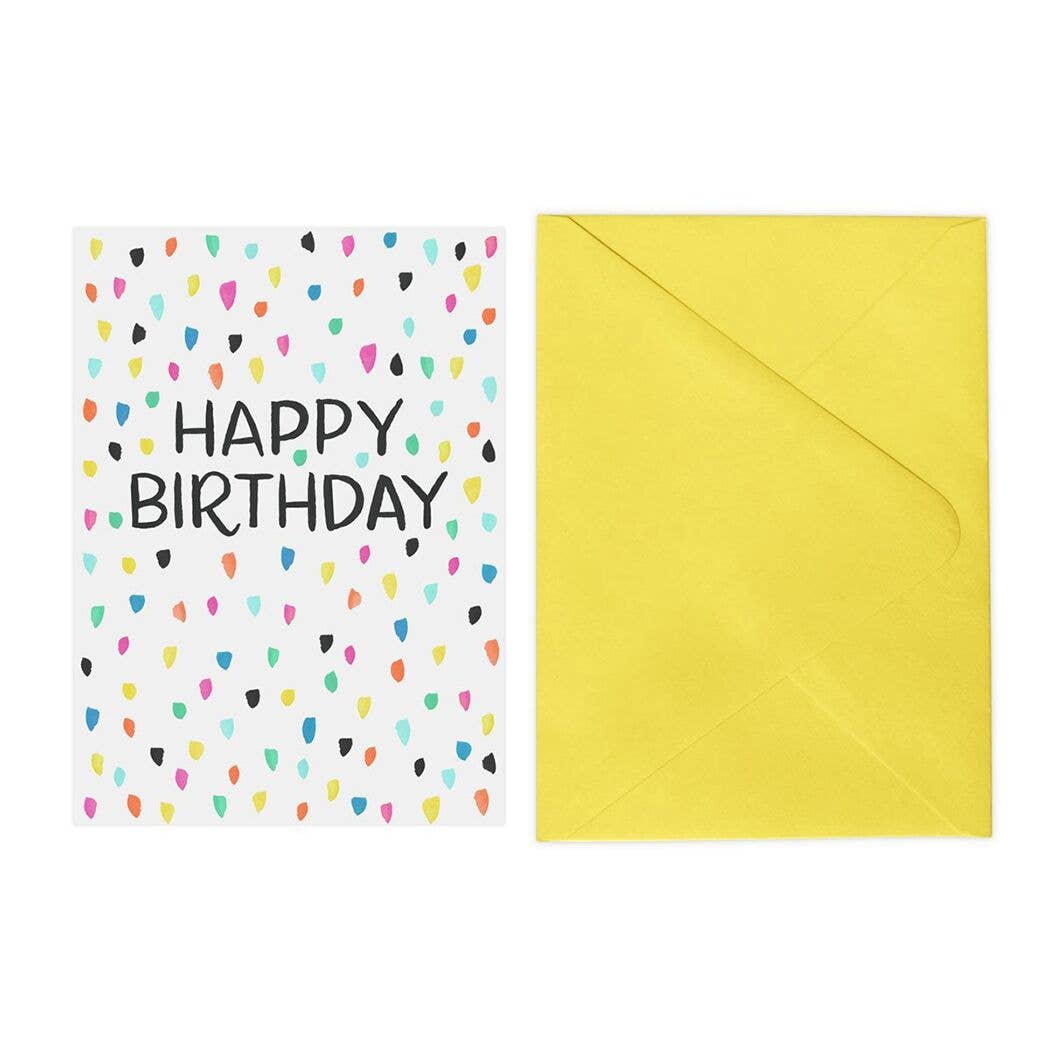 LoveLight Paper - Confetti - Birthday Card