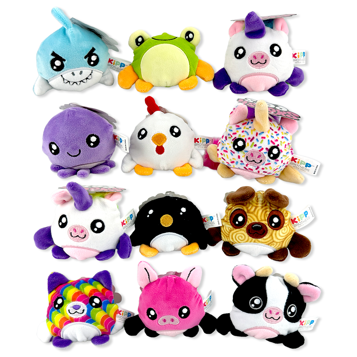 Novelty Brands - Smoosh Pets Soft Squishy Plush Ball Assortment -